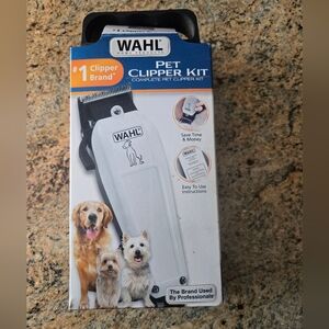 Wahl White Pet Grooming Clipper Kit